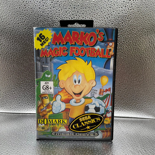 Marko’s Magic Football Soccer Sega Mega Drive Game Tested & Working PAL FRENLY BRICKS - Open 7 Days