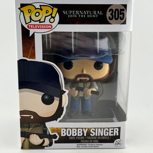 Funko POP! Television Supernatural - Bobby Singer #305 - Vinyl Collectable FRENLY BRICKS - Open 7 Days
