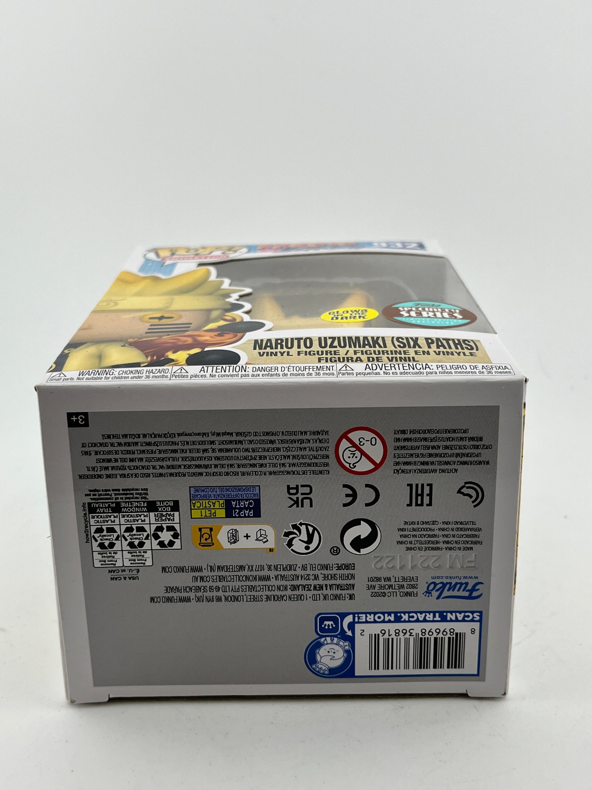 Funko POP! Animation Naruto Shippuden - Naruto Uzumaki (Six Paths) #932 - Glow Specialty Series FRENLY BRICKS - Open 7 Days