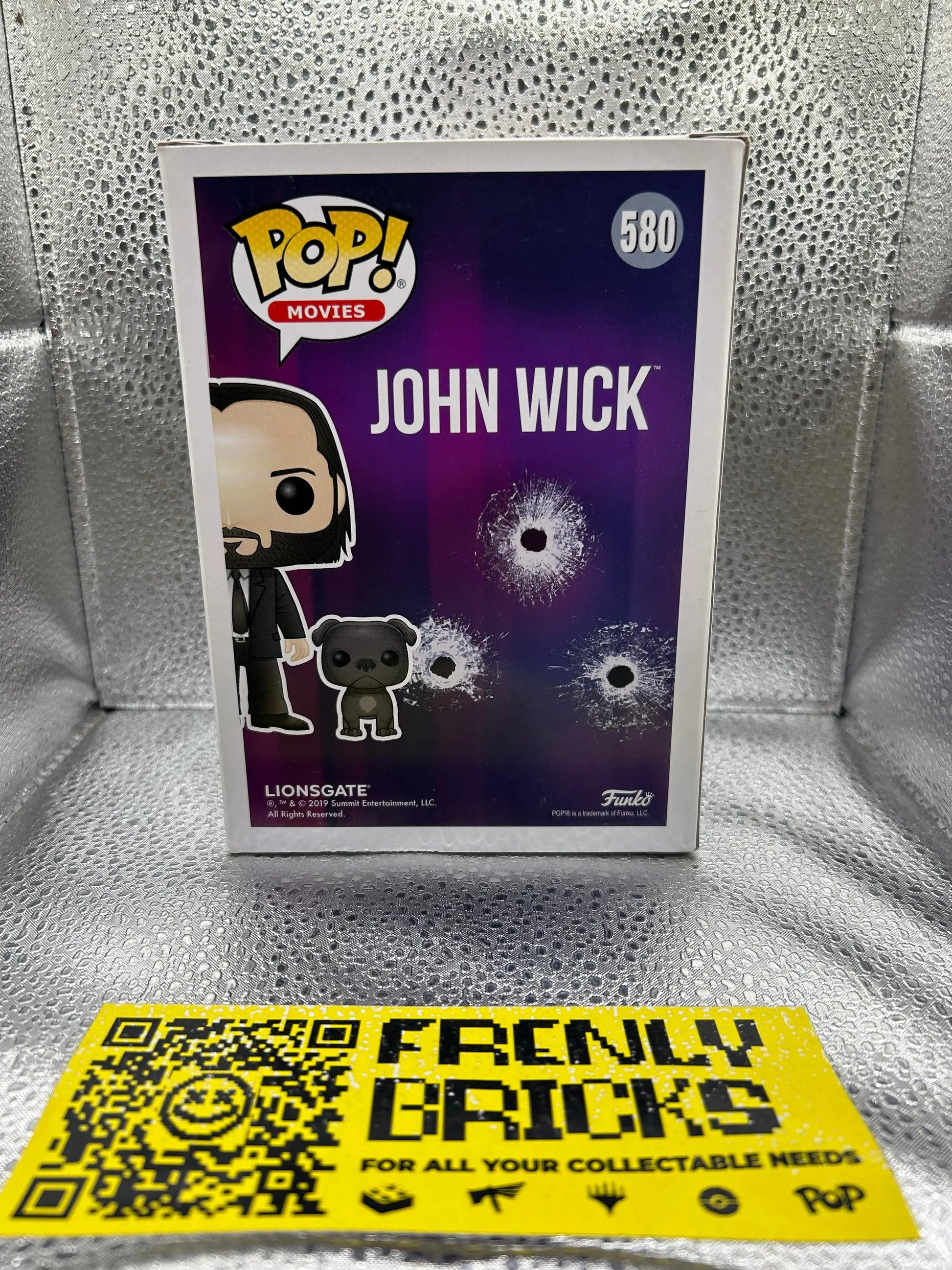 Pop Vinyl John Wick With Dog 580 FRENLY BRICKS - Open 7 Days