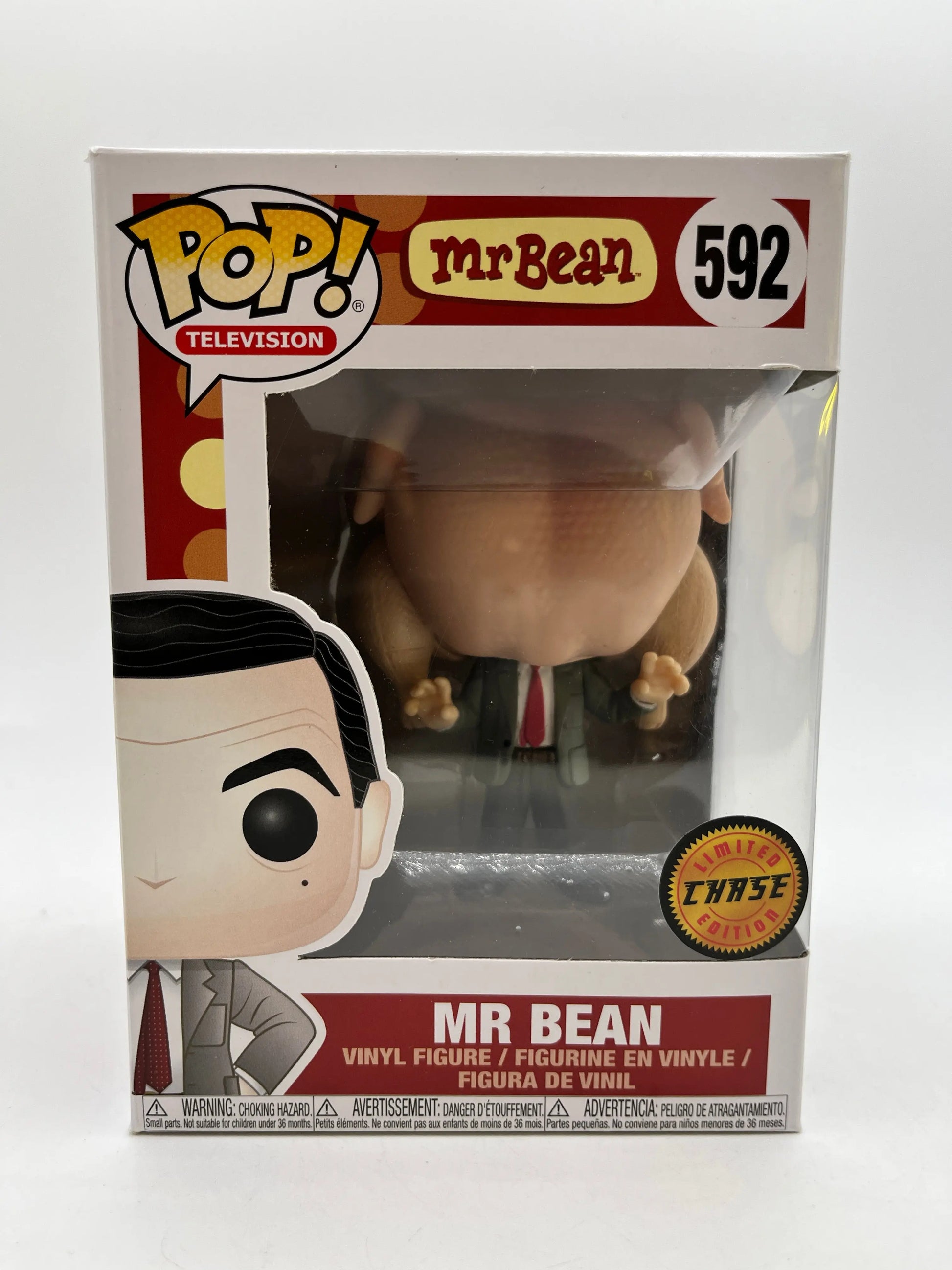 Funko POP! Television Mr Bean #592 Mr Bean Limited Edition Chase - Vinyl Collectable FRENLY BRICKS - Open 7 Days