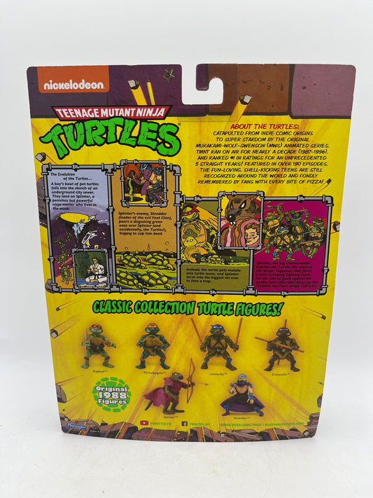 Teenage Mutant Ninja Turtles Figure - Playmates TMNT Classic Leonardo FRENLY BRICKS - Open 7 Days