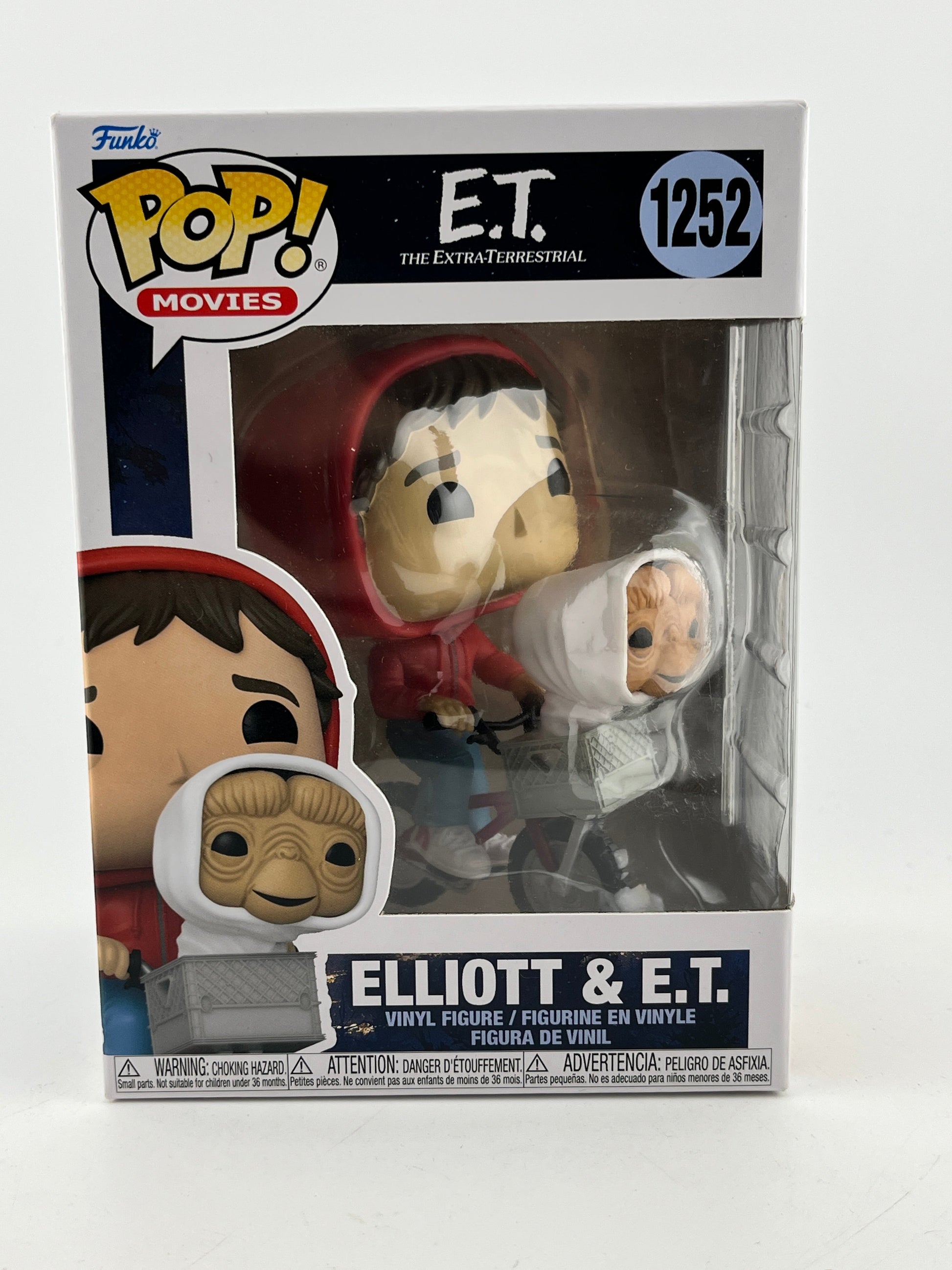 Funko POP! Movies E.T. - Elliot & E.T. #1252 - Vinyl Collectable FRENLY BRICKS - Open 7 Days