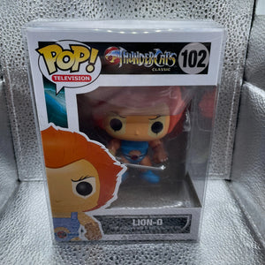 Funko Pop! Vinyl: Thundercats - Lion-O #102 With Hard-Stack Protector Vaulted FRENLY BRICKS - Open 7 Days