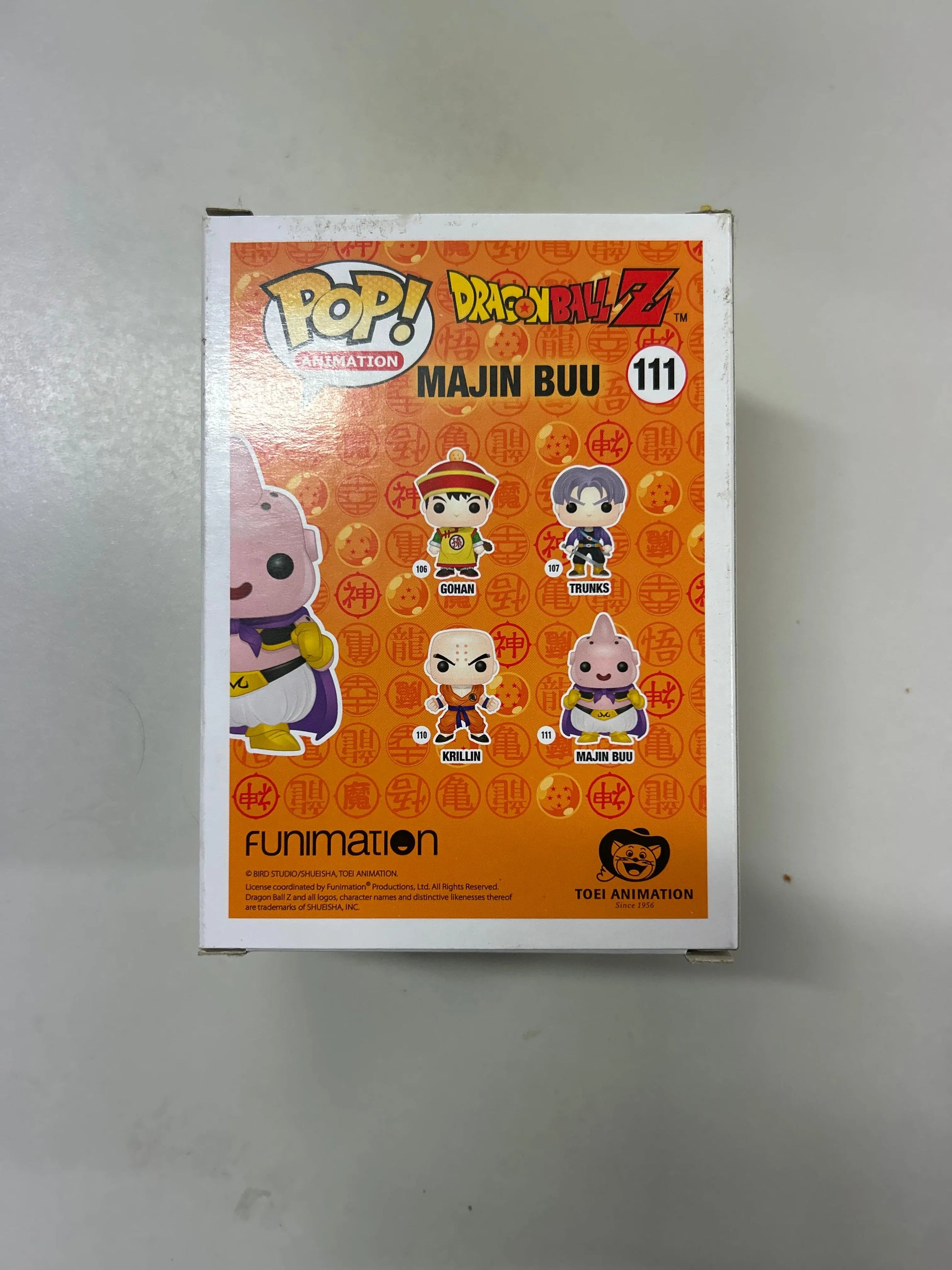 Pop Vinyl Dragon Ball Z#111 Majin Buu FRENLY BRICKS - Open 7 Days