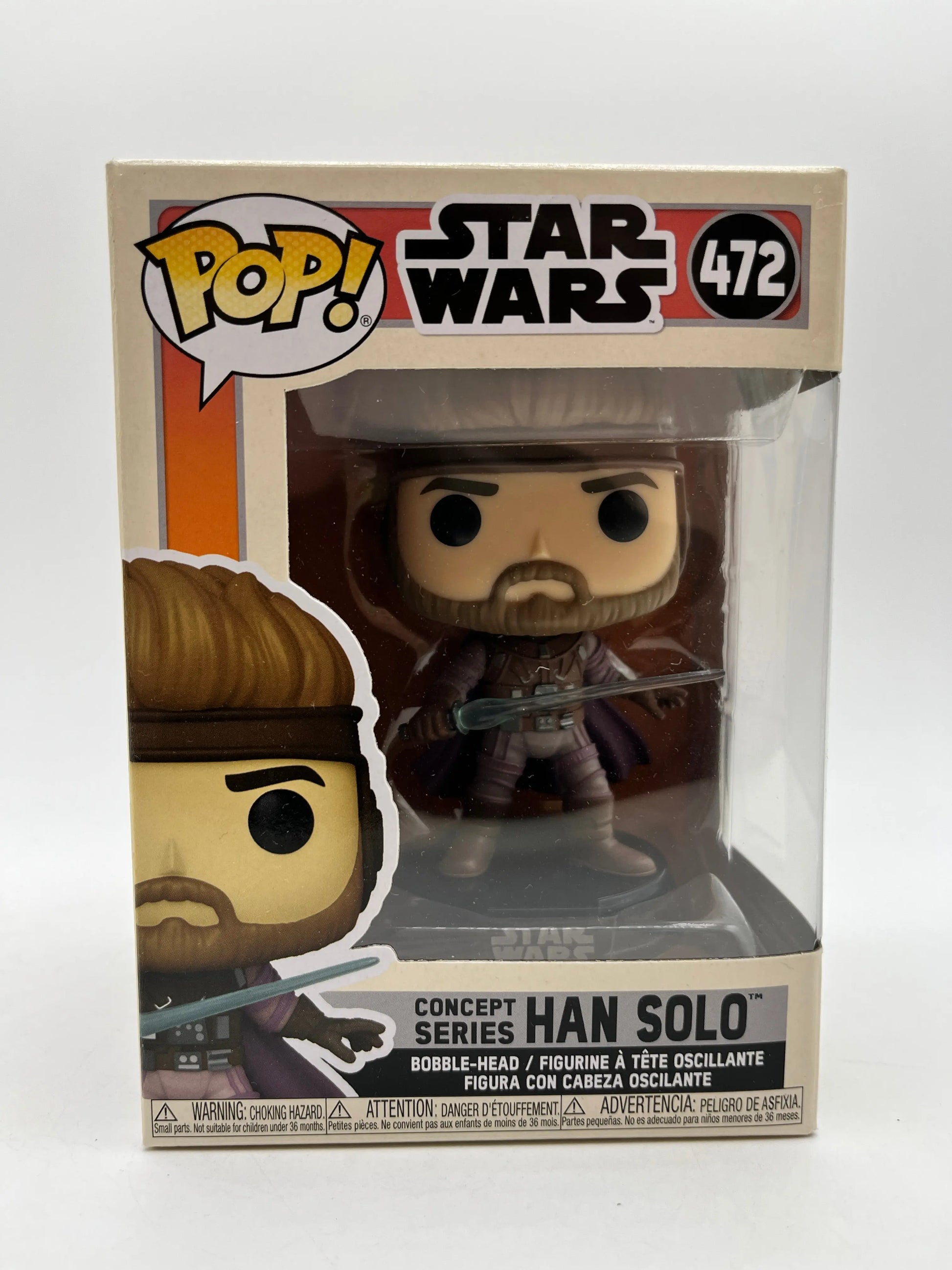 Funko POP! Star Wars Concept Series Han Solo #472 - Vinyl Collectable FRENLY BRICKS - Open 7 Days