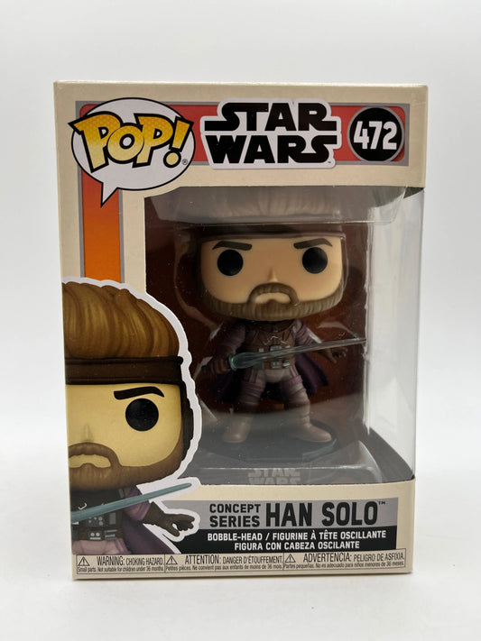 Funko POP! Star Wars Concept Series Han Solo #472 - Vinyl Collectable FRENLY BRICKS - Open 7 Days