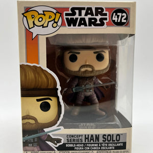 Funko POP! Star Wars Concept Series Han Solo #472 - Vinyl Collectable FRENLY BRICKS - Open 7 Days