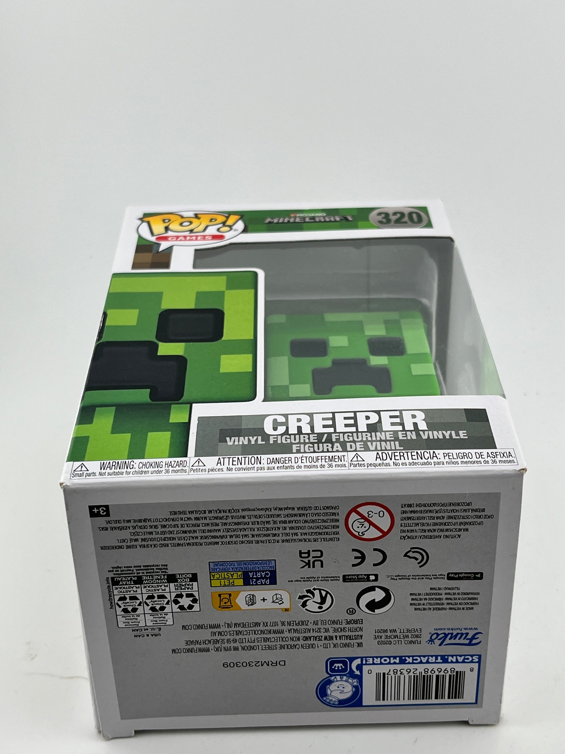 Funko POP! Games Minecraft - Creeper #320 - Vinyl Collectable FRENLY BRICKS - Open 7 Days