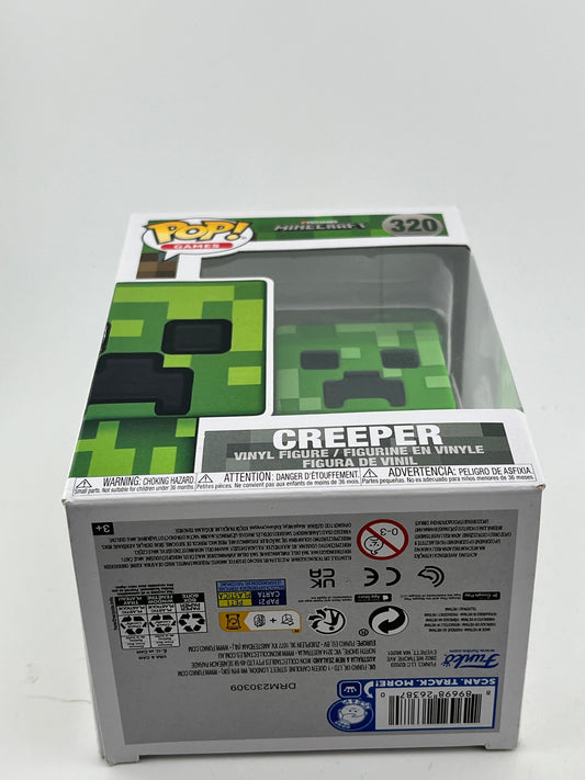 Funko POP! Games Minecraft - Creeper #320 - Vinyl Collectable FRENLY BRICKS - Open 7 Days