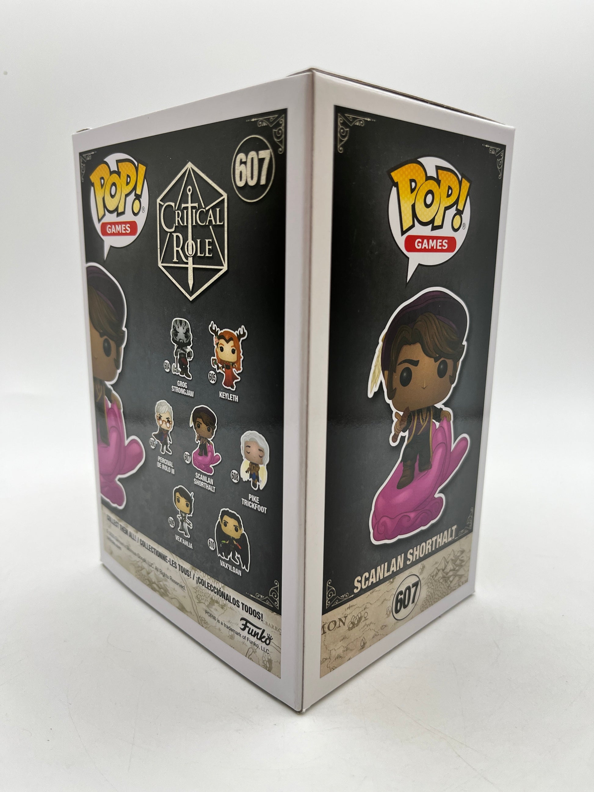 Funko POP! Games Critical Role Scanlan Shorthalt #607 - Vinyl Collectable FRENLY BRICKS - Open 7 Days