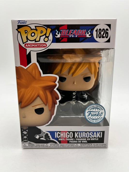 Funko POP! Animation Bleach - Ichigo Kurosaki #1826 - Special Edition FRENLY BRICKS - Open 7 Days