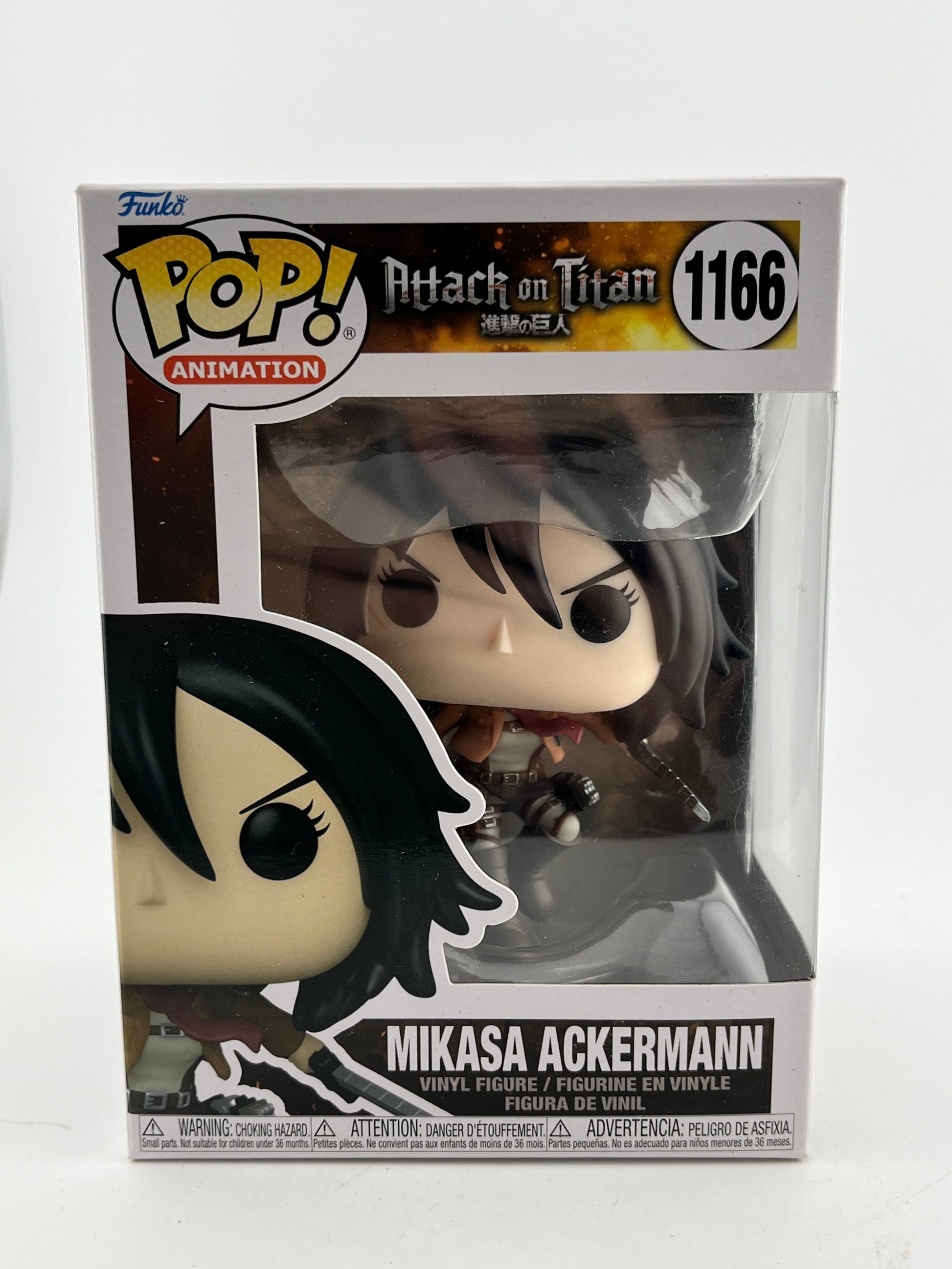 Funko POP! Animation Attack On Titan - Mikasa Ackermann #1166 - Vinyl Collectable FRENLY BRICKS - Open 7 Days