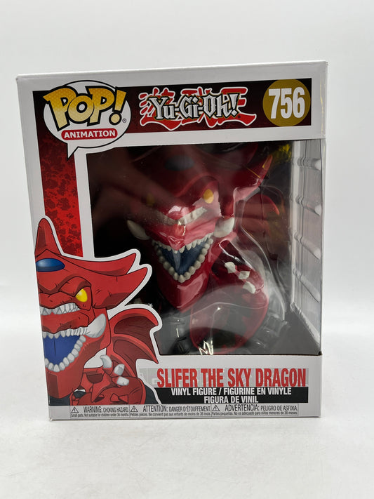Funko POP! Animation Yu-Gi-Oh! - Slifer The Sky Dragon #756 - Vinyl Collectable FRENLY BRICKS - Open 7 Days