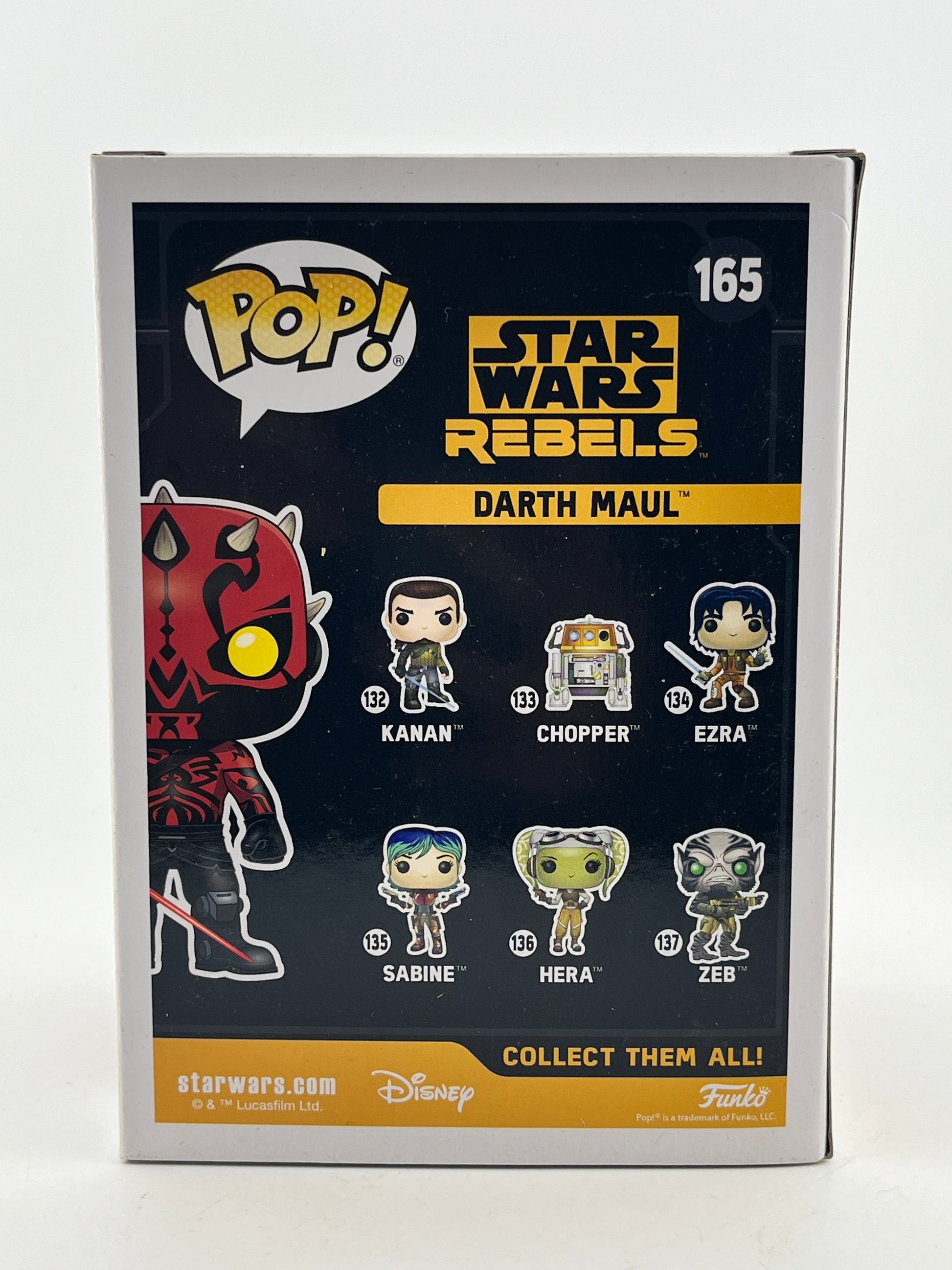 Funko POP! Star Wars Rebels - Darth Maul #165 - Exclusive FRENLY BRICKS - Open 7 Days