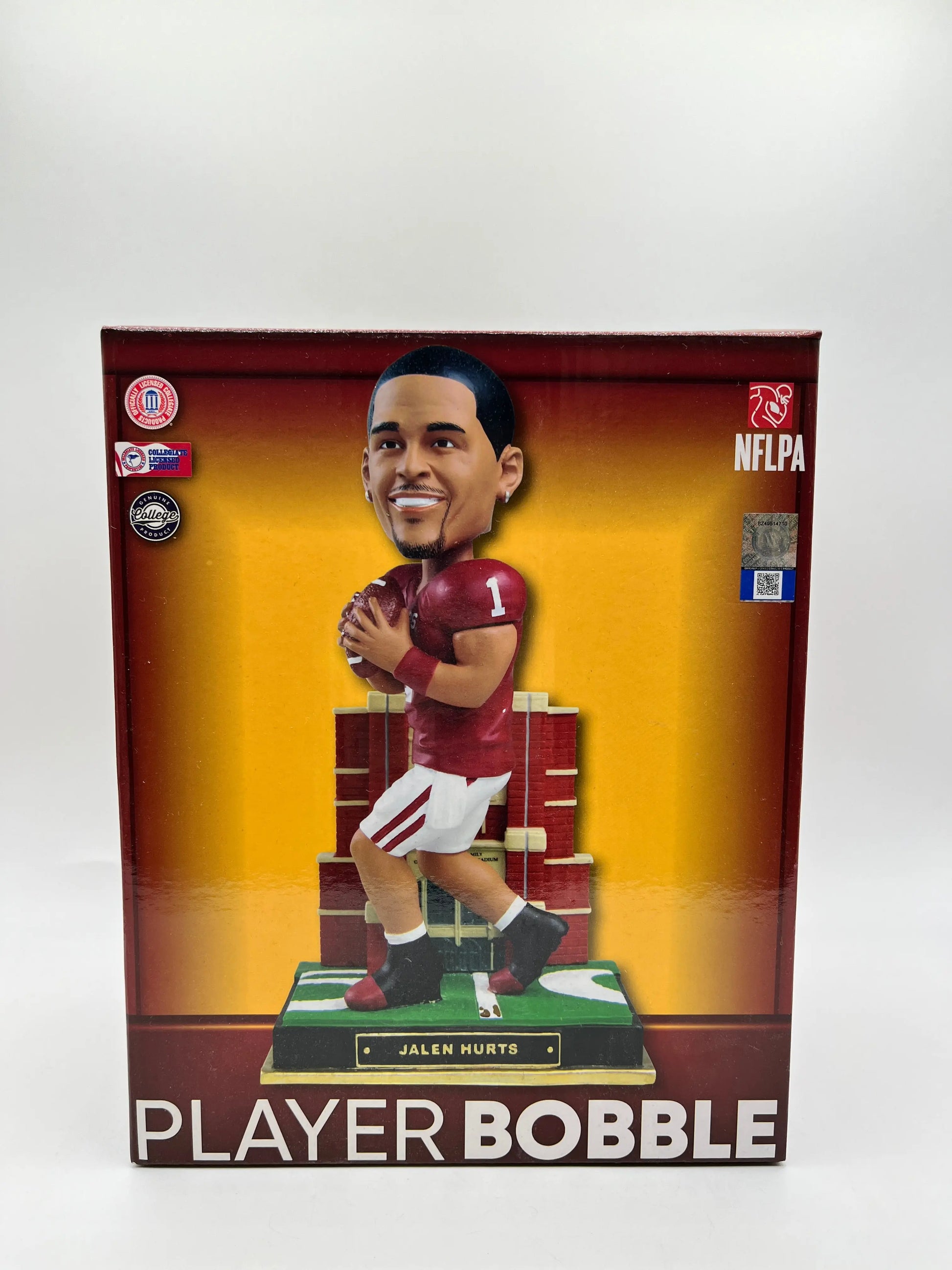 Jalen Hurts Player Bobblehead NFLPA College Football Collectible Figure FRENLY BRICKS - Open 7 Days