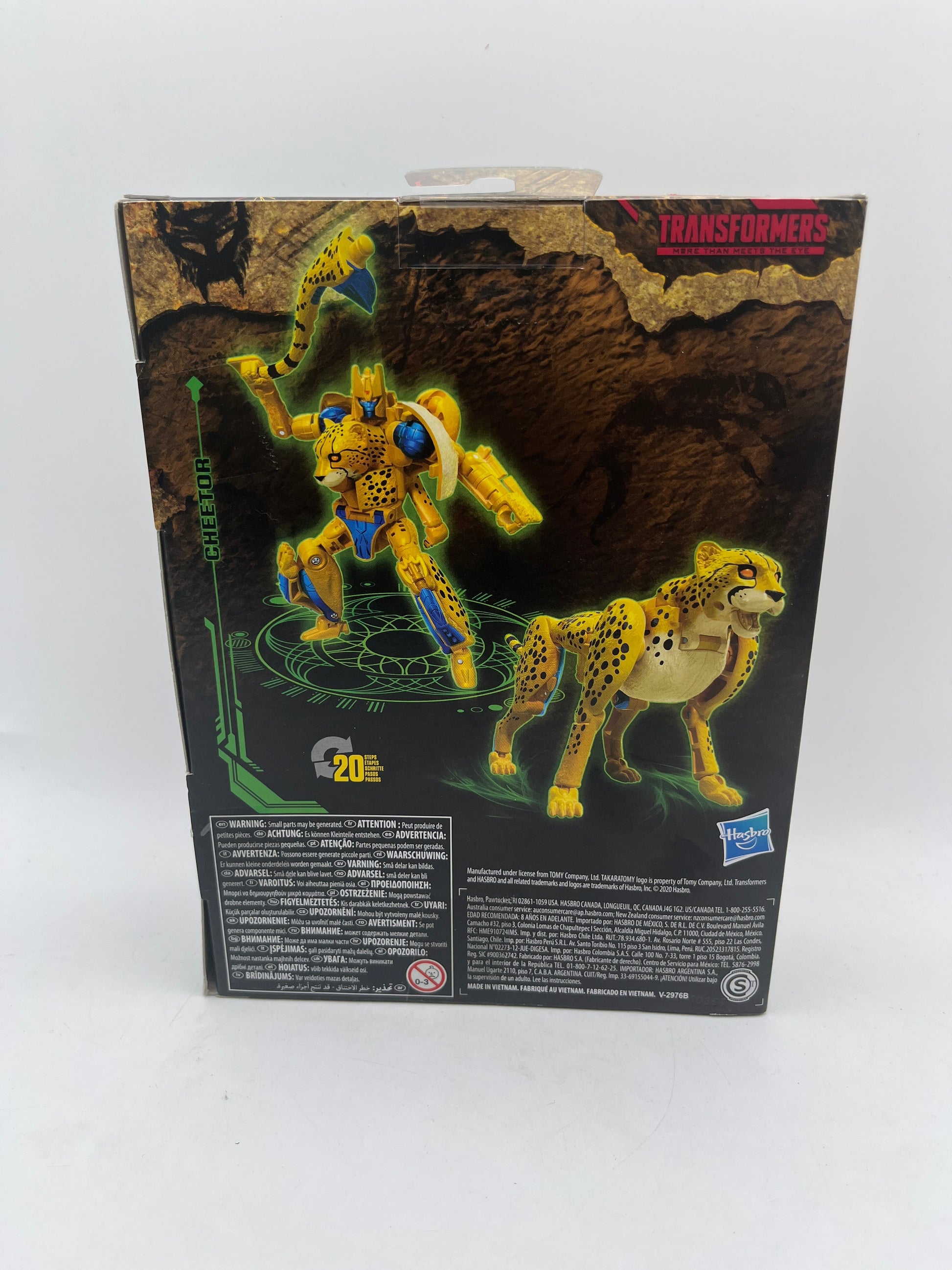 Hasbro Transformer WFC Kingdom Deluxe Class Cheetor FRENLY BRICKS - Open 7 Days