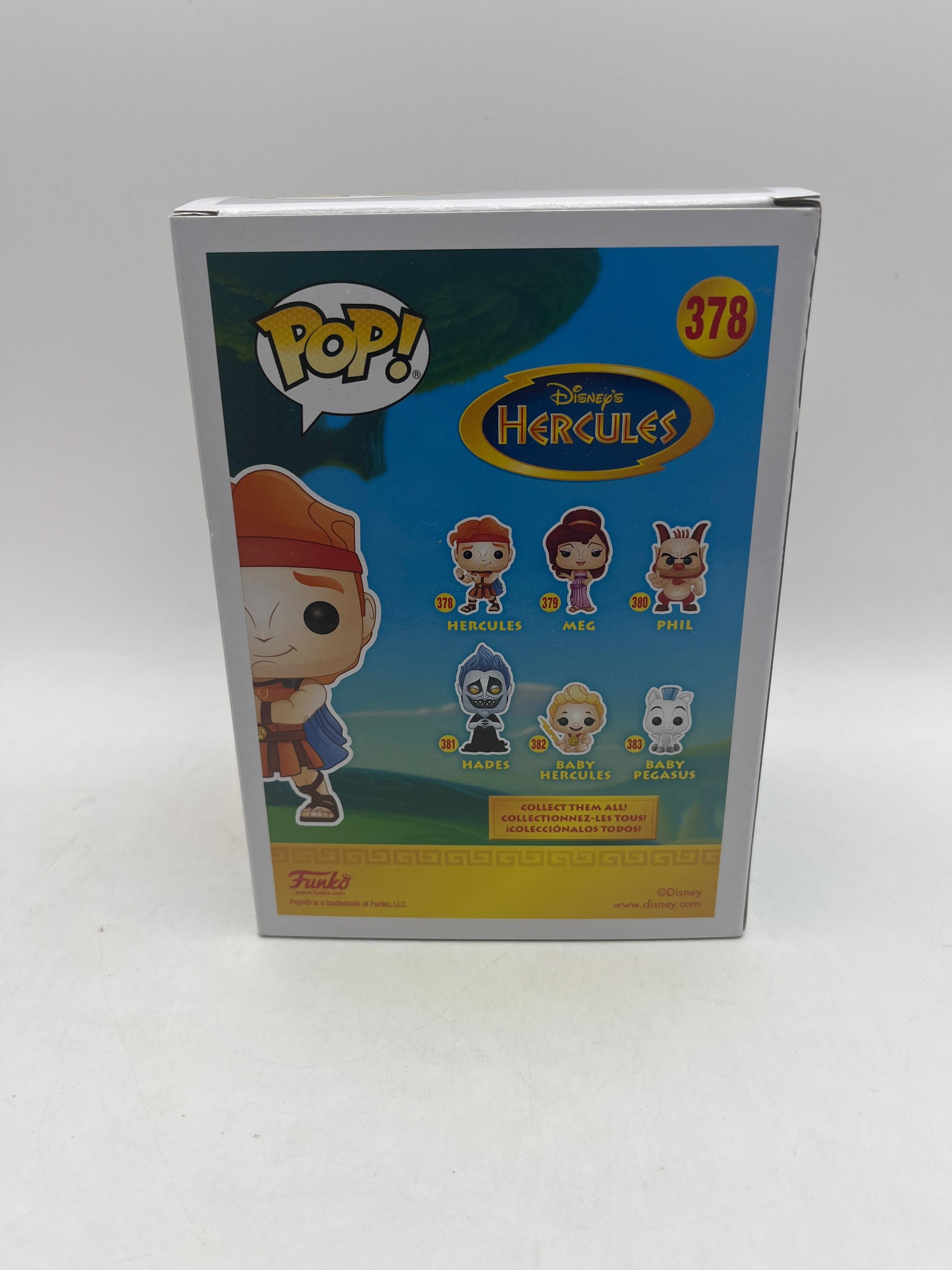 Funko Pop! Vinyl: Disney - Hercules (Glow) (Chase) #378 FRENLY BRICKS - Open 7 Days