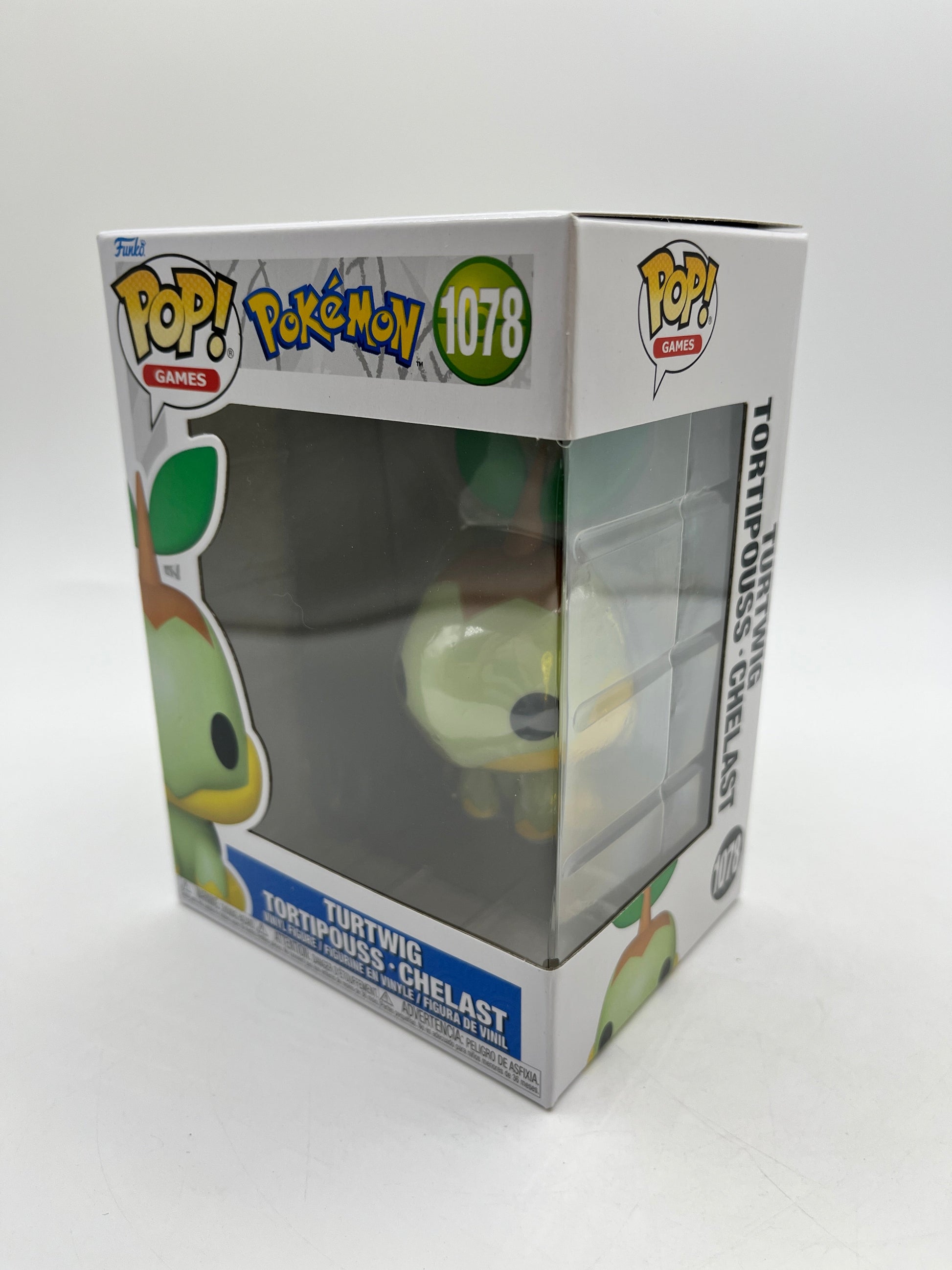 Funko POP! Games Pokémon - Turtwig #1078 - Vinyl Collectable FRENLY BRICKS - Open 7 Days