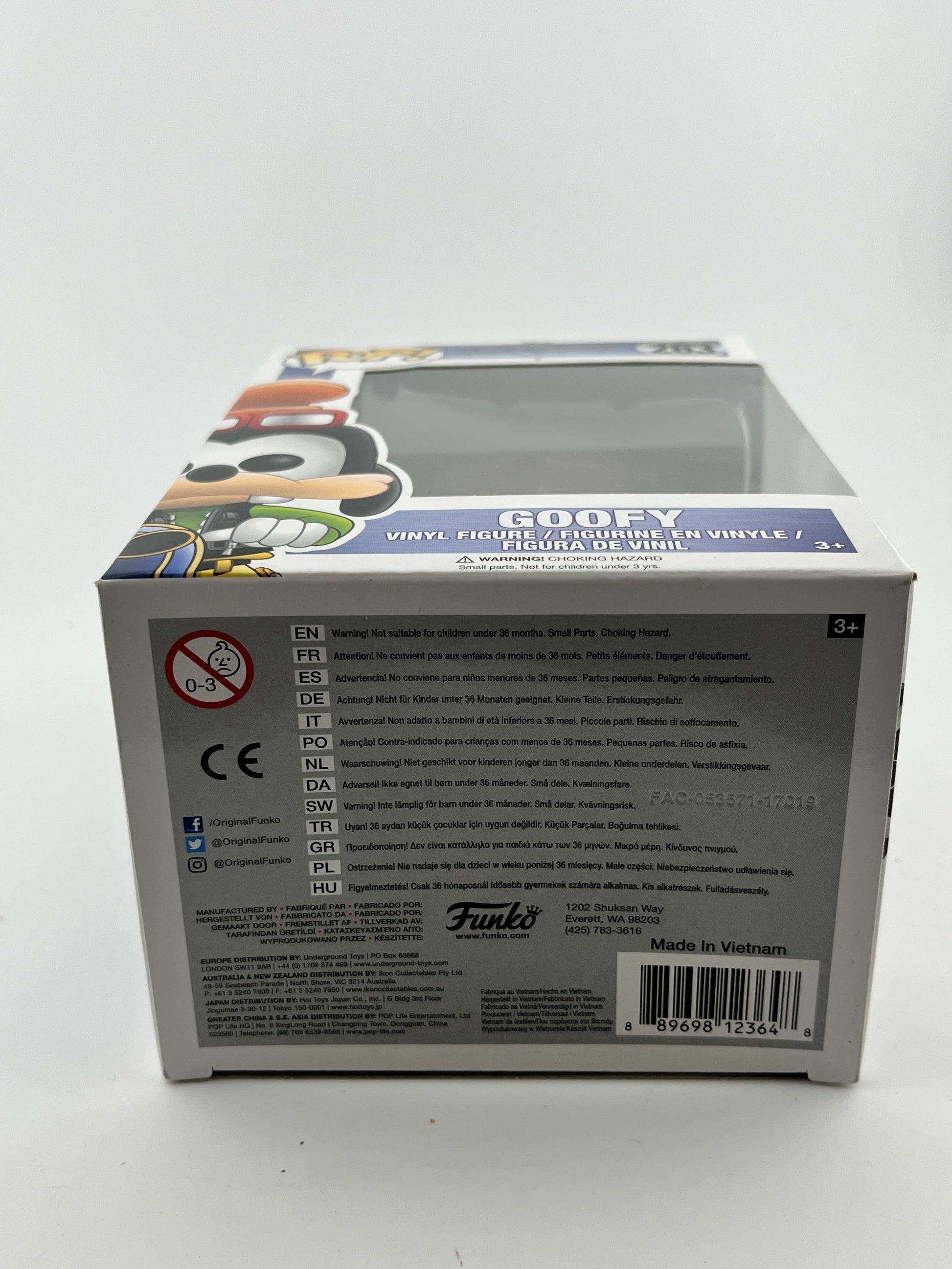 Funko POP! Disney Kingdom Hearts - Goofy #263 - Vinyl Collectable FRENLY BRICKS - Open 7 Days