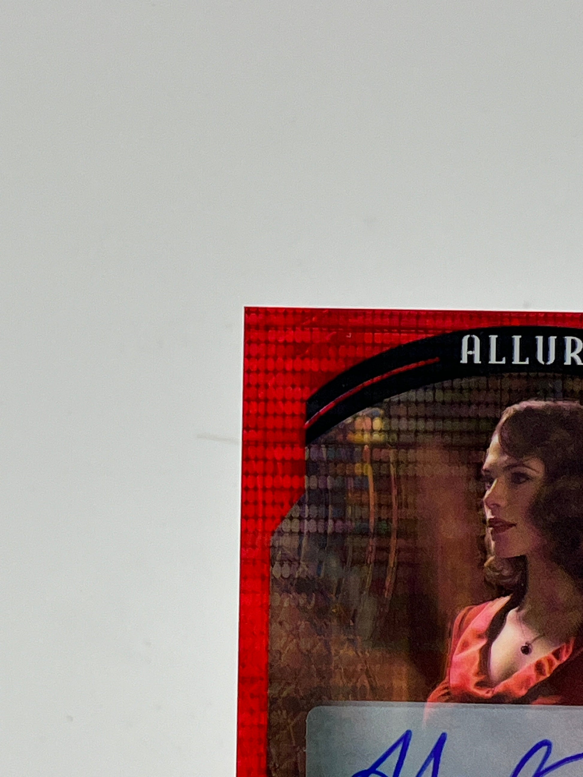 Upper Deck Marvel Infinity Saga - Allure Red Auto Hayley Atwell as Peggy Carter FRENLY BRICKS - Open 7 Days