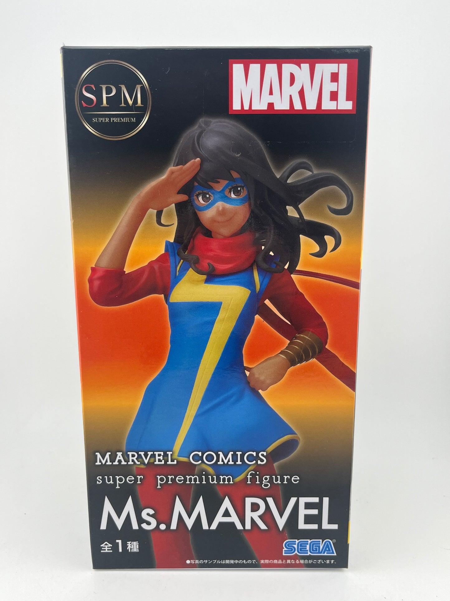 Ms Marvel Super Premium Figure SPM SEGA MARVEL Comics FRENLY BRICKS - Open 7 Days