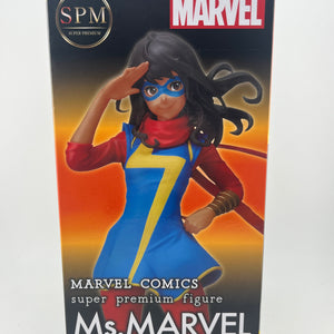 Ms Marvel Super Premium Figure SPM SEGA MARVEL Comics FRENLY BRICKS - Open 7 Days