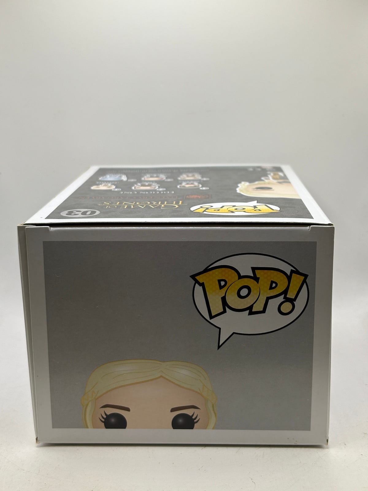 Funko POP! Game of Thrones #03 Daenerys Targaryen Vinyl Figure, top of box image 5