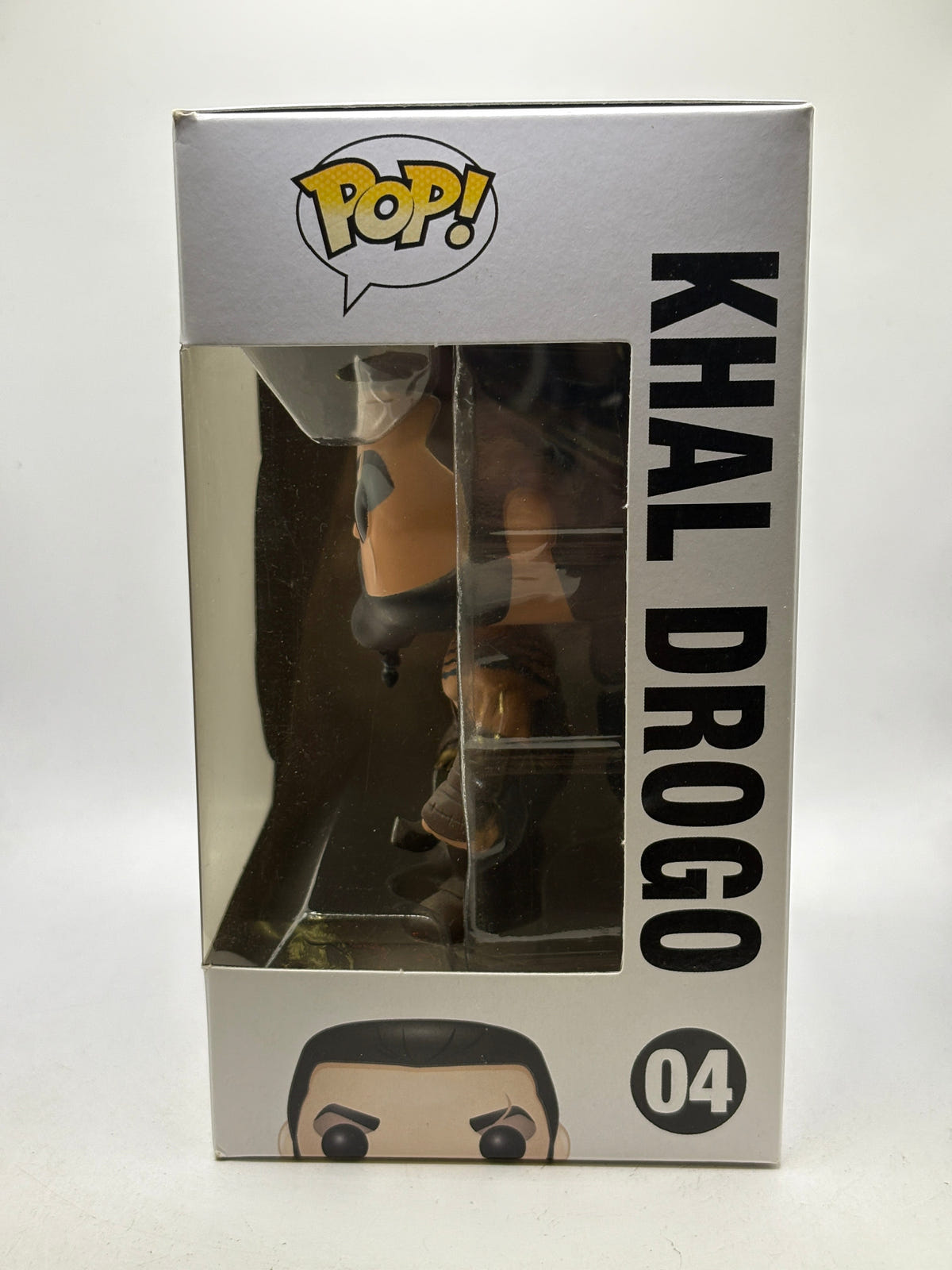 Funko POP! Game of Thrones #04 Khal Drogo Vinyl Figure, window side of box image 2