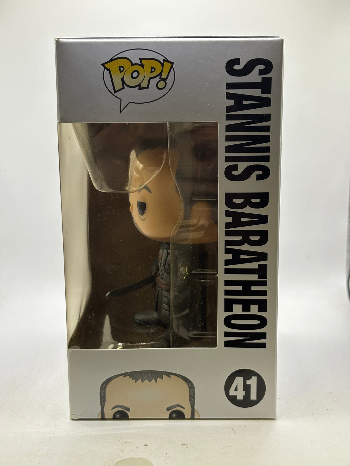 Funko POP! Game of Thrones #41 Stannis Baratheon Vinyl Figure, window side of box image 2