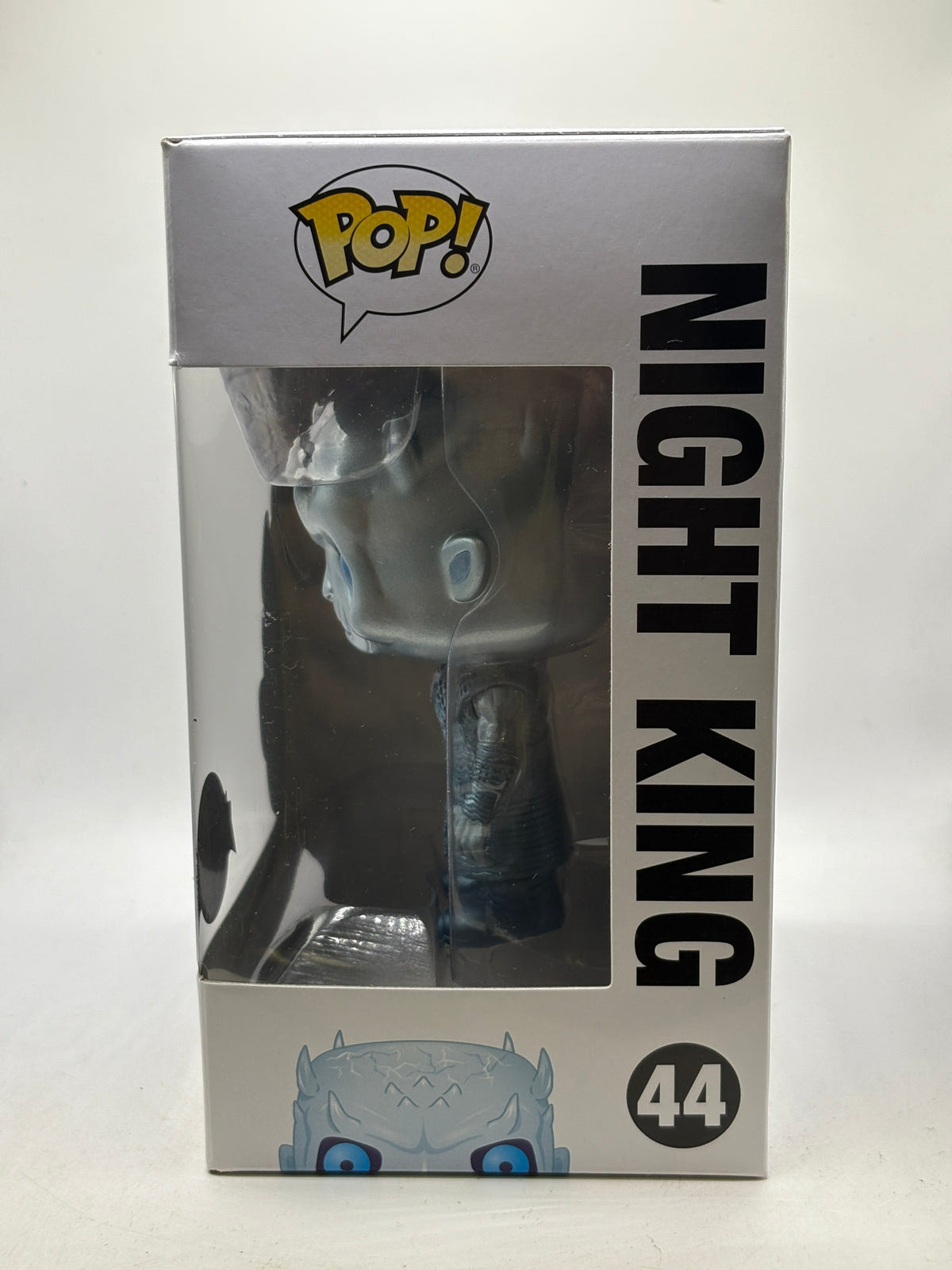 Funko POP! Game of Thrones #44 Night King Metallic Special Edition, window side of box image 2