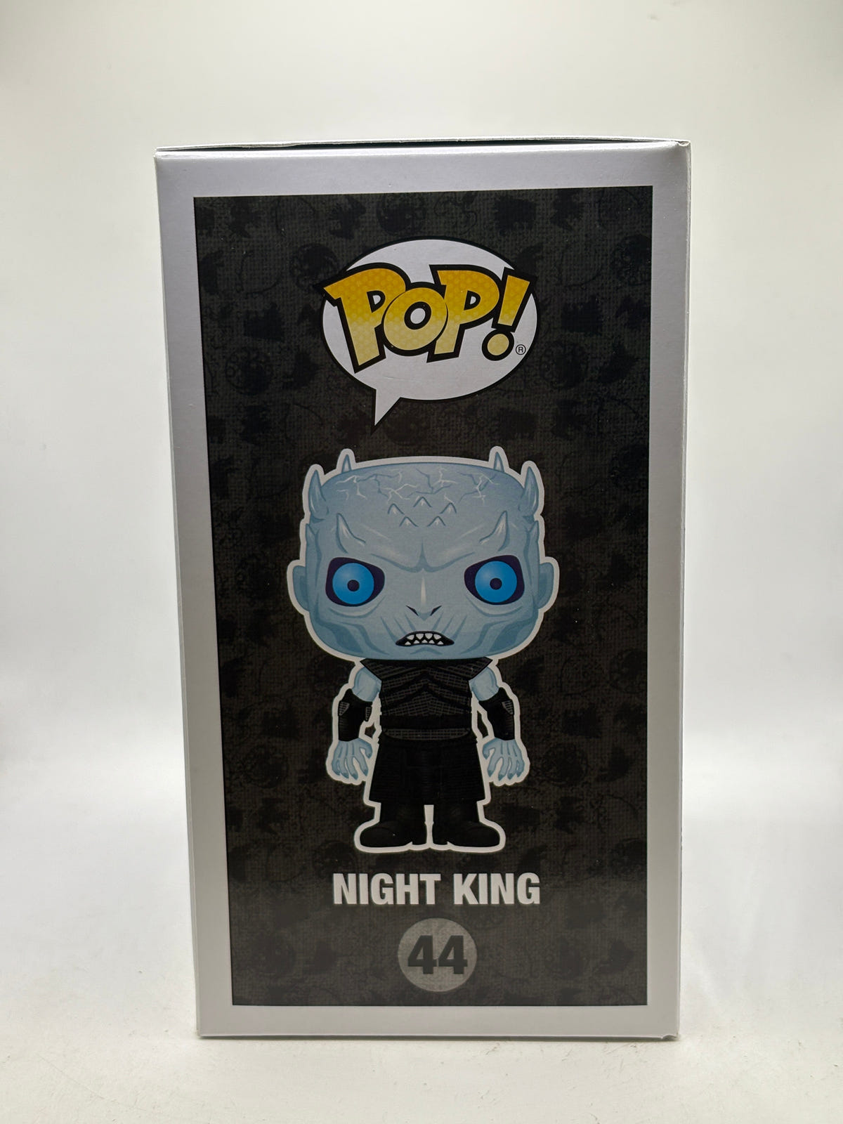 Funko POP! Game of Thrones #44 Night King Metallic Special Edition, illustrated side of box image 4