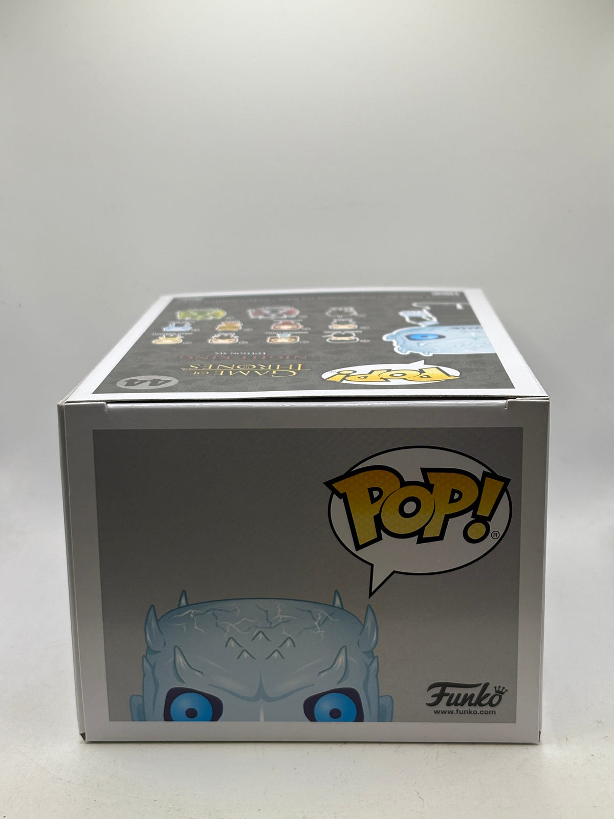 Funko POP! Game of Thrones #44 Night King Metallic Special Edition, top of box image 5