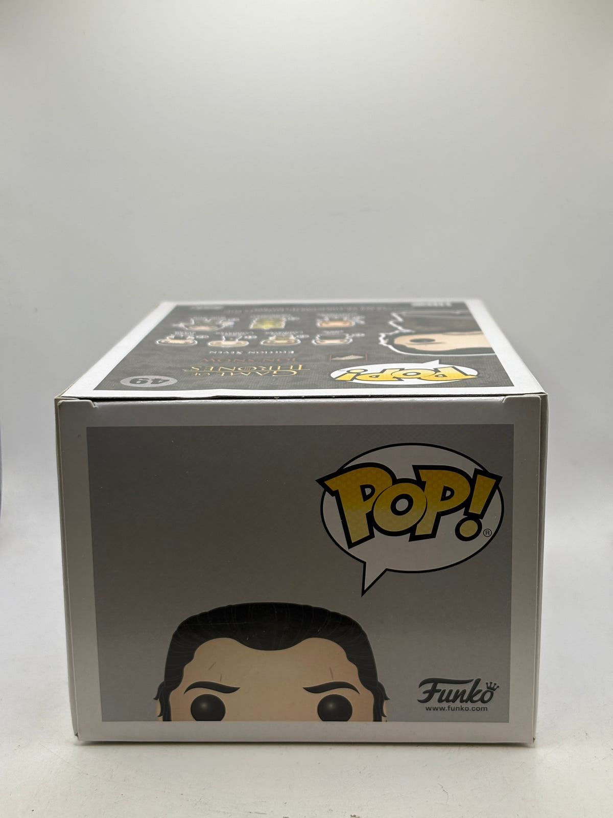 Funko POP! Game of Thrones #49 Jon Snow Vinyl Figure, top of box image 5