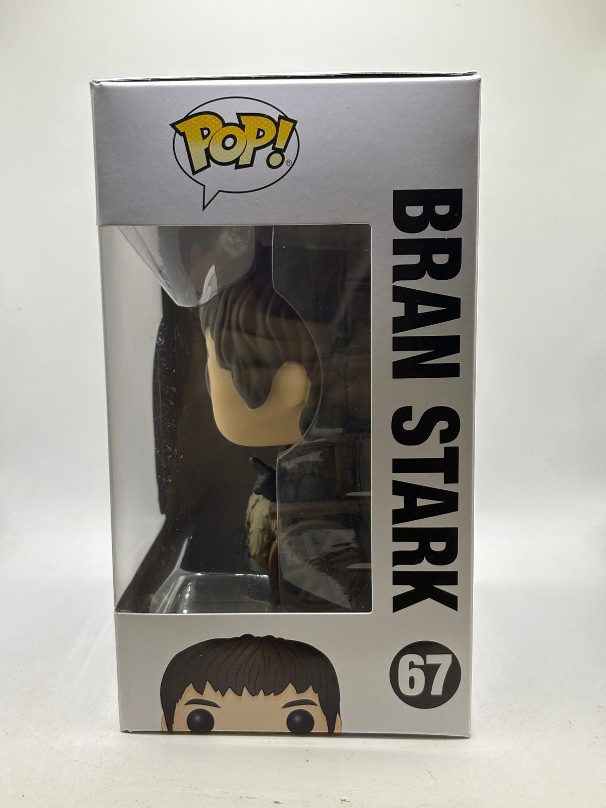 Funko POP! Game of Thrones #67 Bran Stark Vinyl Figure, window side of box image 2
