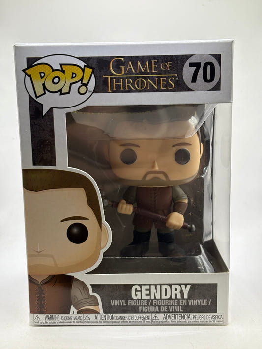 Funko POP! Game of Thrones #70 Gendry Vinyl Figure, front of box