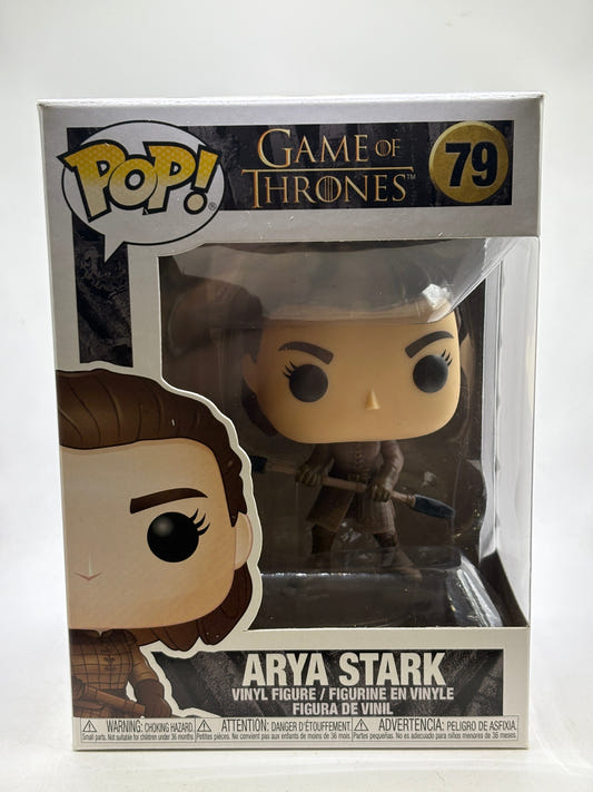 Funko POP! Game of Thrones #79 Arya Stark Vinyl Figure, front of box