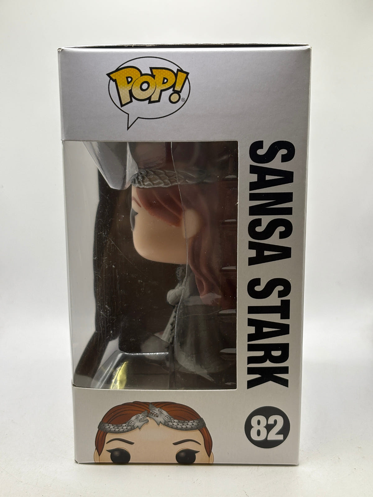 Funko POP! Game of Thrones #82 Sansa Stark Vinyl Figure, window side of box image 2