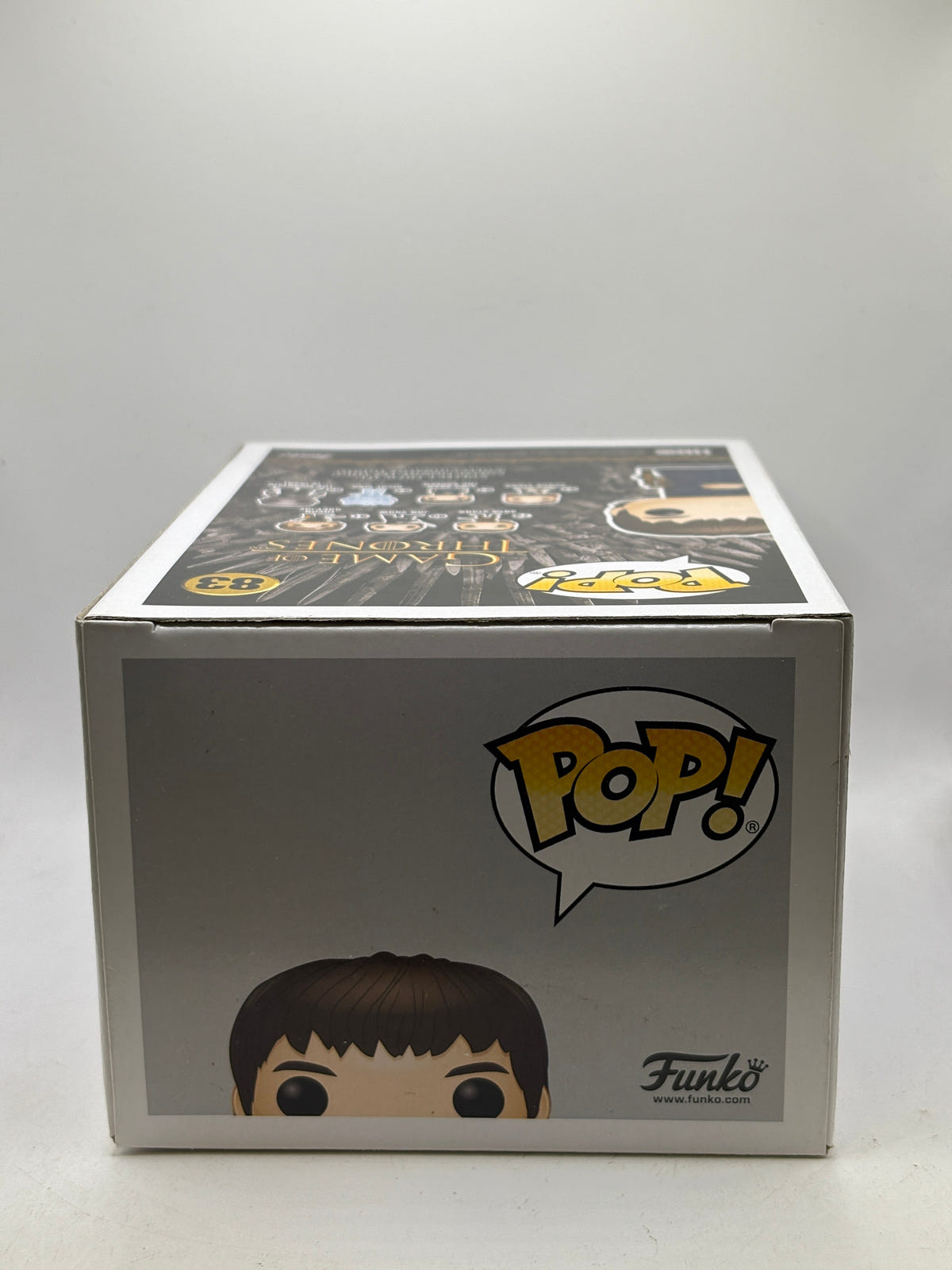 Funko POP! Game of Thrones #83 King Bran the Broken Vinyl Figure, top of box image 5
