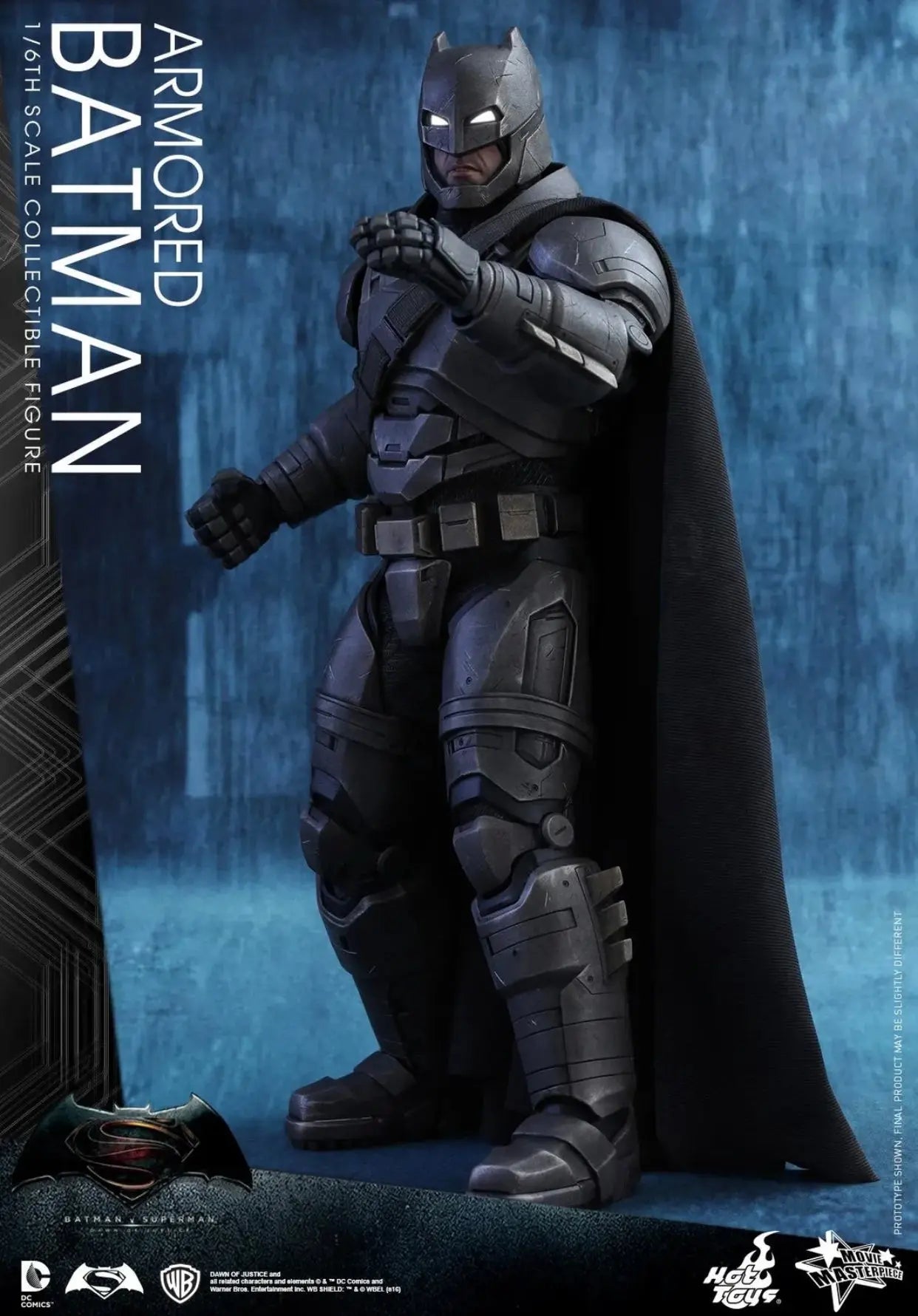 Hot Toys MMS349 Batman V Superman: DAWN OF JUSTICE - ARMORED BATMAN 1:6 Figure FRENLY BRICKS - Open 7 Days