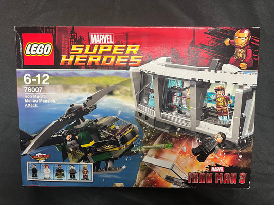 LEGO Marvel - Iron Man Malibu Mansion Attack 76007 FRENLY BRICKS - Open 7 Days