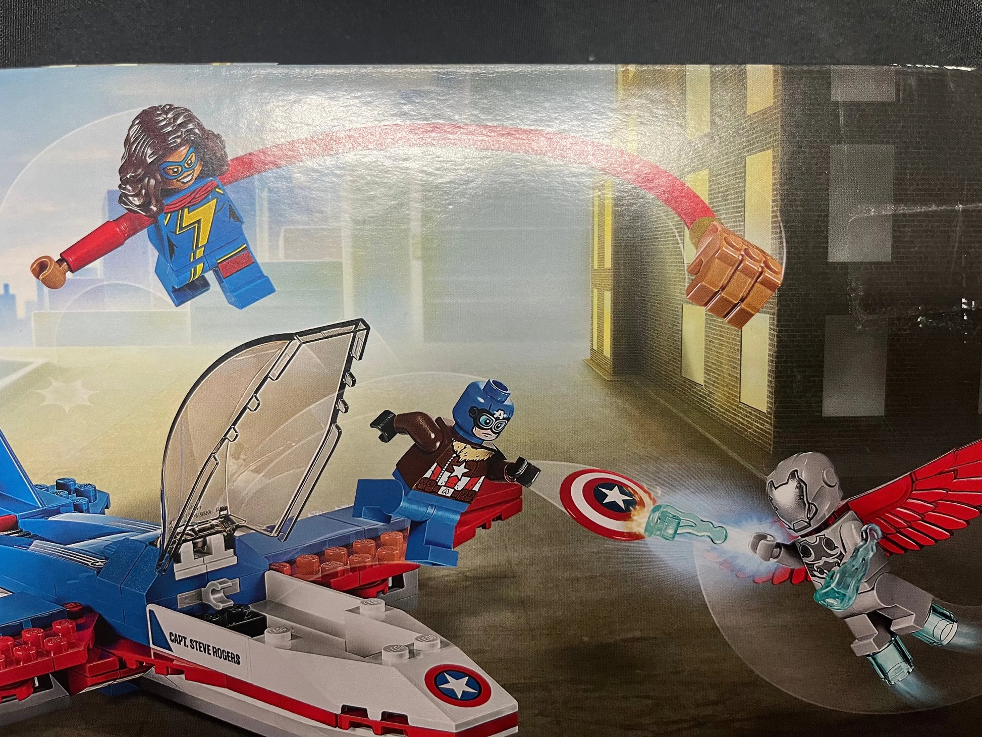 LEGO Marvel - Captain America Jet Pursuit 76076 FRENLY BRICKS - Open 7 Days