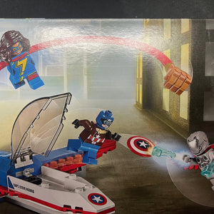 LEGO Marvel - Captain America Jet Pursuit 76076 FRENLY BRICKS - Open 7 Days