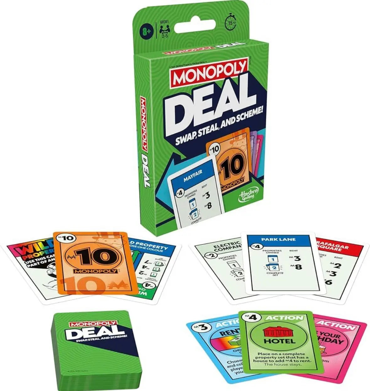 Monopoly Deal Card Game FRENLY BRICKS - Open 7 Days