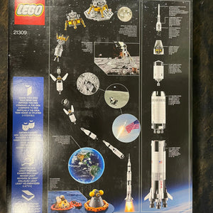 LEGO Ideas #17 NASA APOLLO SATURN V 21309 FRENLY BRICKS - Open 7 Days