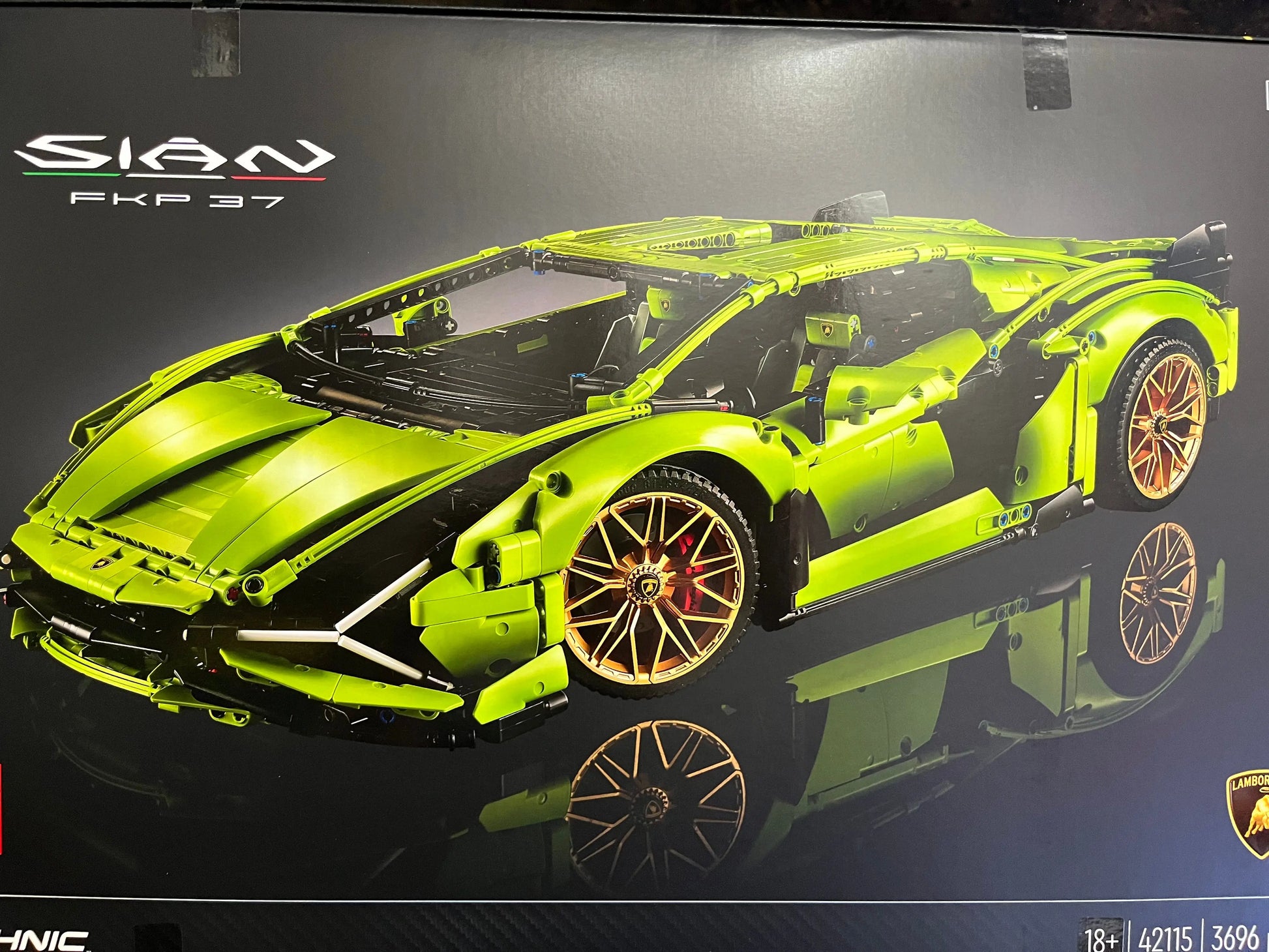 LEGO Technic - Lamborghini Sian FKP 37 - 42115 FRENLY BRICKS - Open 7 Days