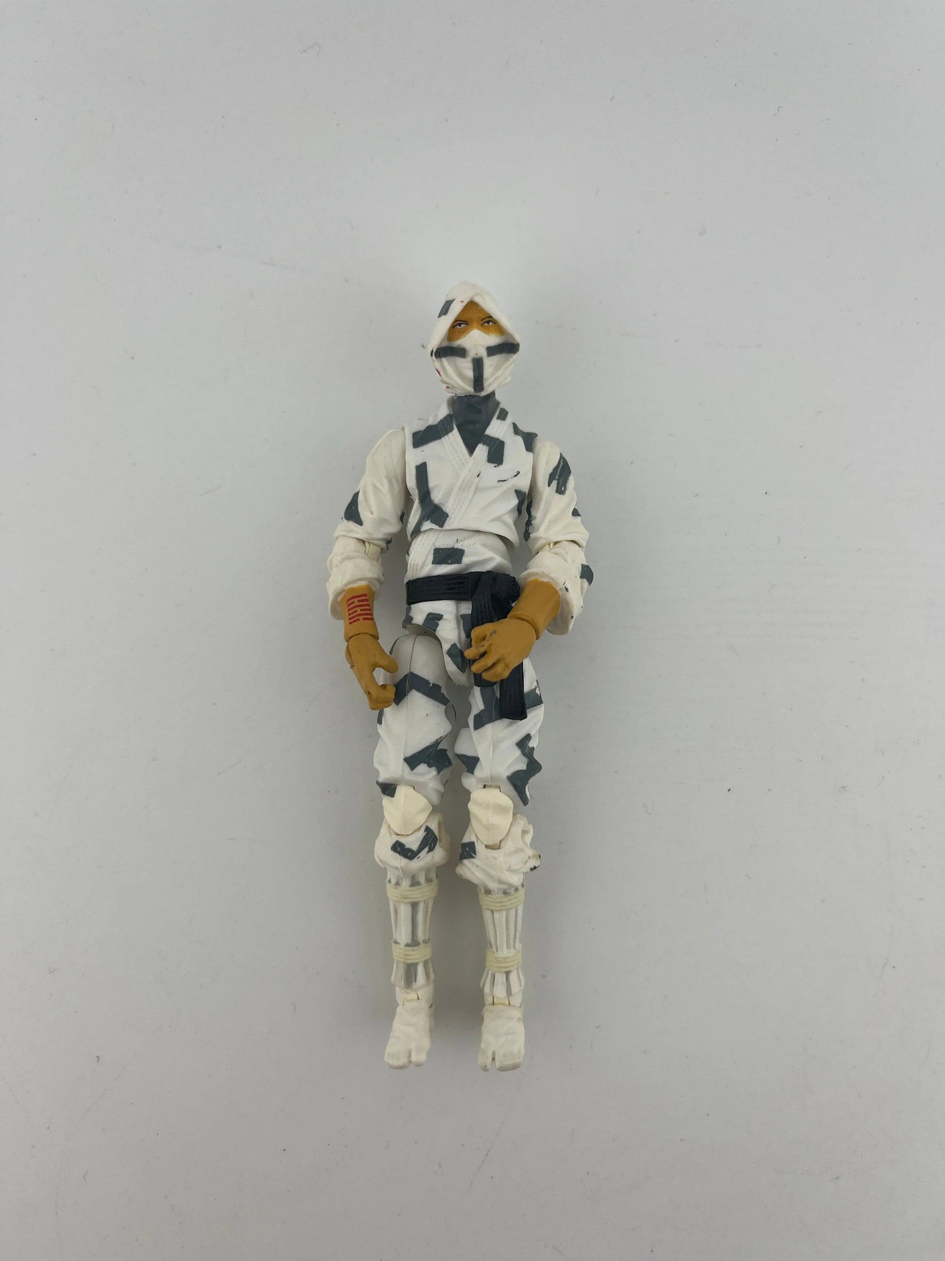 GI Joe STORM SHADOW 3.75" Figure White Camo Cobra Ninja Classic Clash 50th Ani. FRENLY BRICKS - Open 7 Days