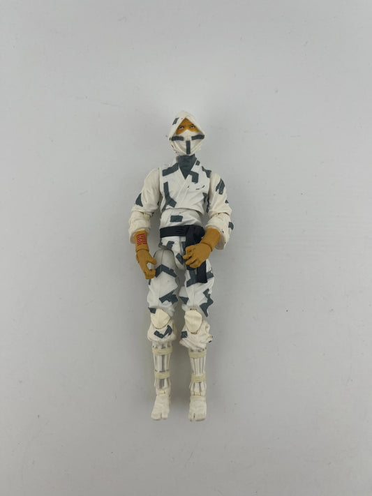 GI Joe STORM SHADOW 3.75" Figure White Camo Cobra Ninja Classic Clash 50th Ani. FRENLY BRICKS - Open 7 Days