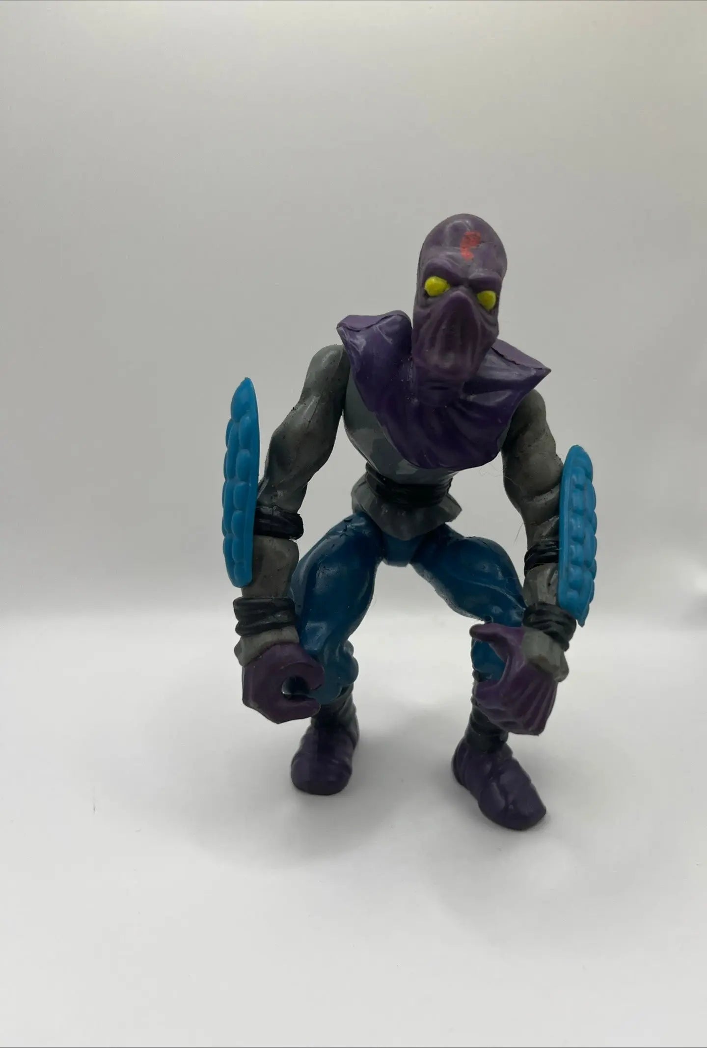 Vintage 1988 Teenage Mutant Ninja Turtles 4.5inch Foot Soldier Figure Playmates FRENLY BRICKS - Open 7 Days