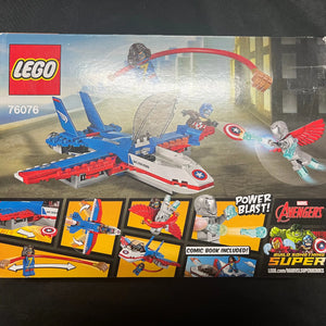 LEGO Marvel - Captain America Jet Pursuit 76076 FRENLY BRICKS - Open 7 Days